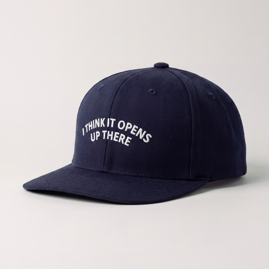 I Think It Opens Up There: Snapback (Navy)