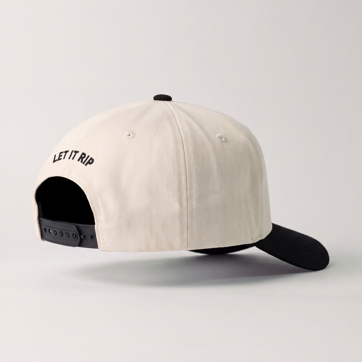 No Pictures On The Scorecard: Snapback (Cream/Black)