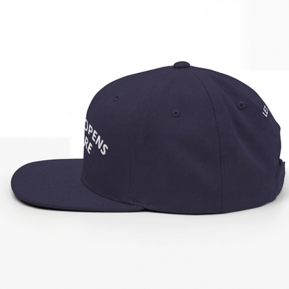 I Think It Opens Up There: Snapback (Navy)